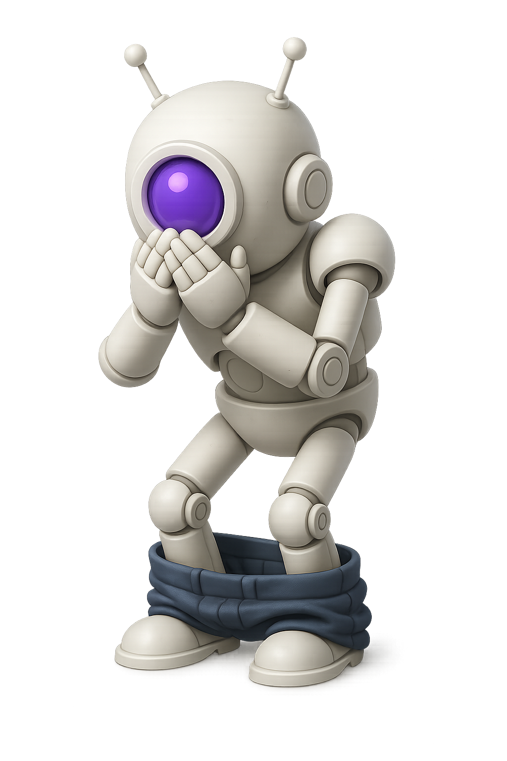 Embarrassed Robot